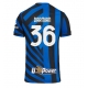 Inter Milan Matteo Darmian #36 Replike Domaci Dres 2024-25 Kratak Rukav